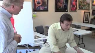 Foropoulos Artist Training Center in Clearwater, FL. Student Artist training