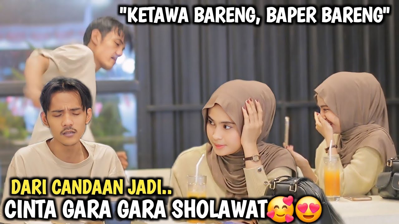 PRANK SHOLAWAT !! SIAPA SANGKA DARI CANDAAN BERUJUNG JATUH HATI😍❤️