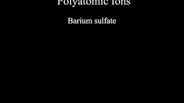 Naming Ionic Compounds w/ Polyatomic Ions