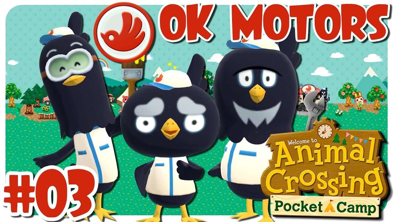 PUESTA A PUNTO EN OK MOTORS 03 ANIMAL CROSSING POCKET CAMP PARA MÓVIL