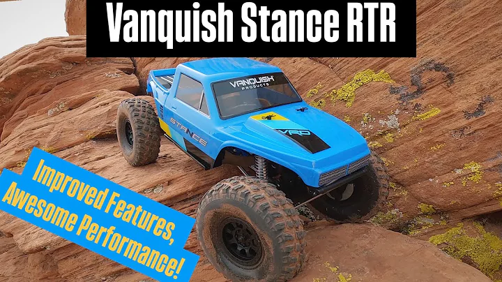 Improved! Vanquish Products Stance RTR Performance RC Crawler Review and Run!