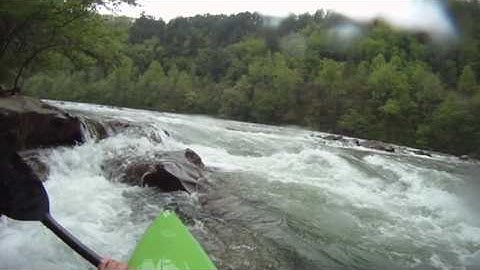 Running Broken Nose Rapid on the Ocoee