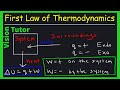 Thermodynamics Class 2 -- First Law of Thermodynamics - #Thermodynamics#FirstLaw