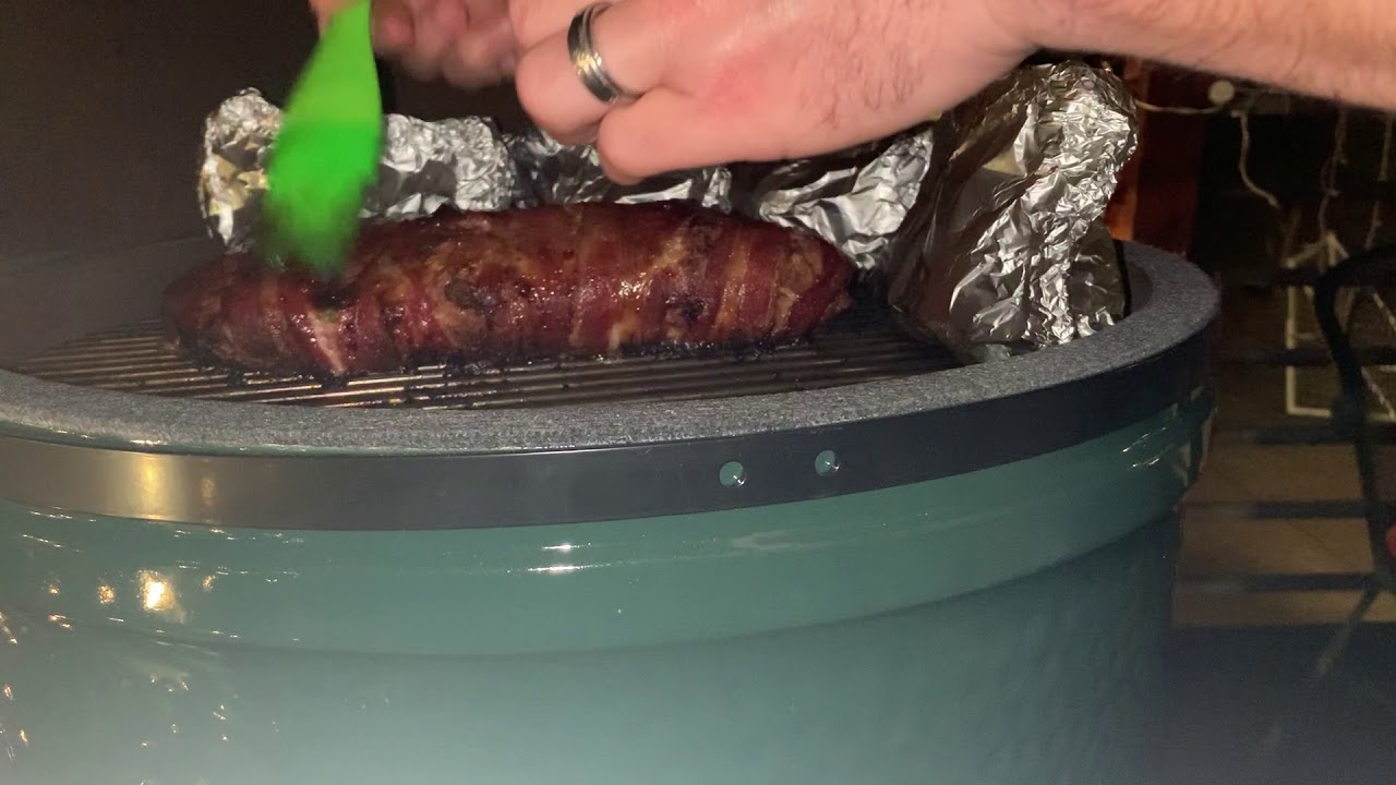 big green egg and the meatloaf YouTube