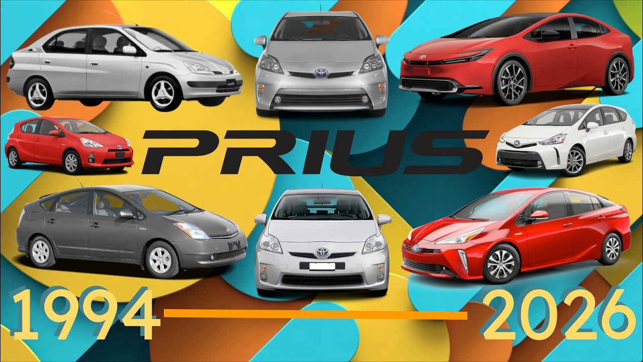 The COMPLETE History Of The Toyota Prius