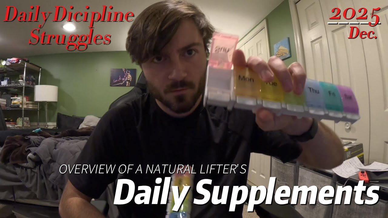Natty Lifter's Discipline Plan: Supplement Stack & Gym Consistency