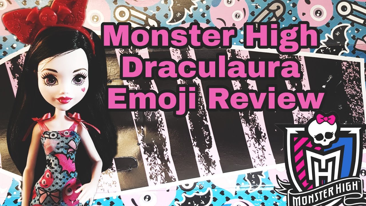 Monster high Draculaura Emoji review