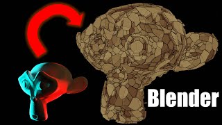 How to Make Procedural Stylised Rocks Generator in Blender