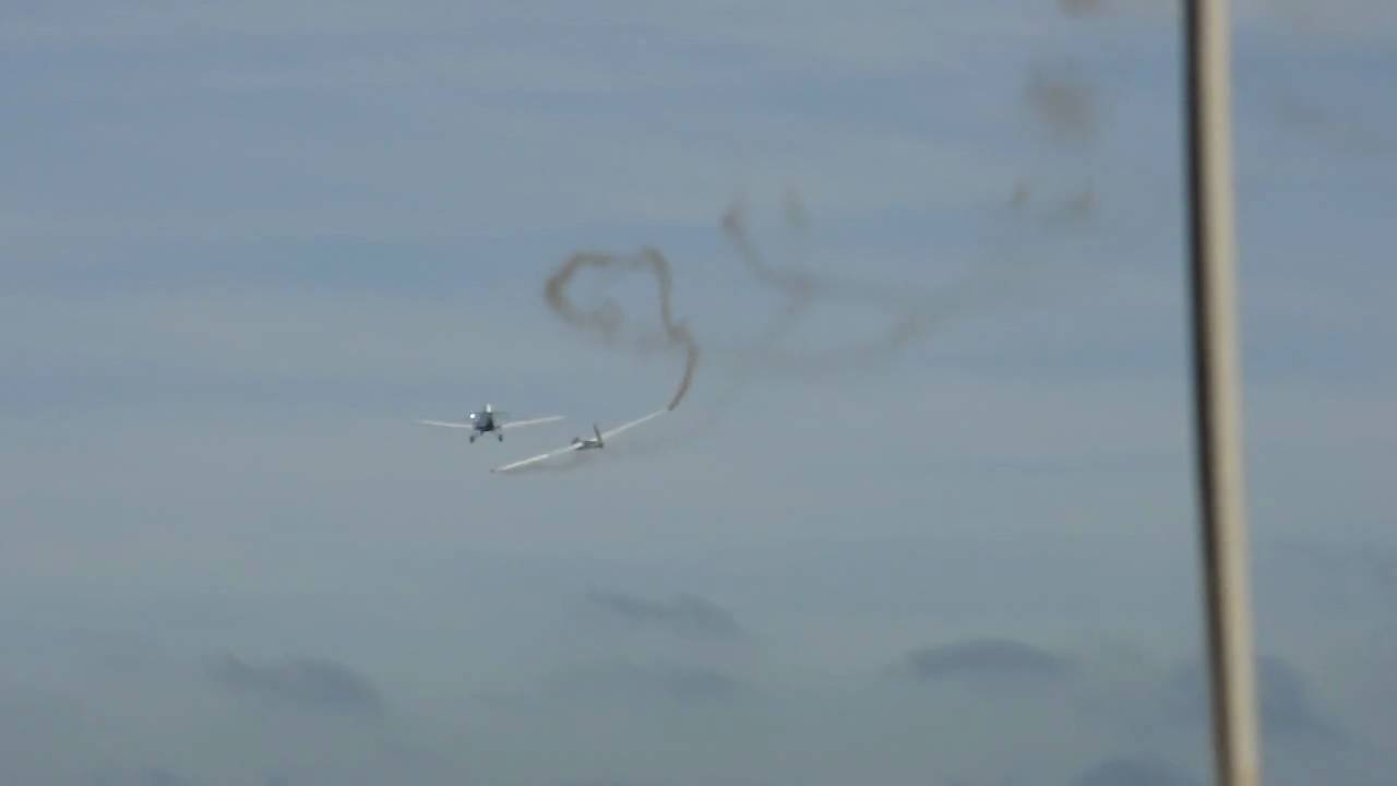 Glider Barrel Rolls At Bournemouth Air Festival Sunday 230809 YouTube