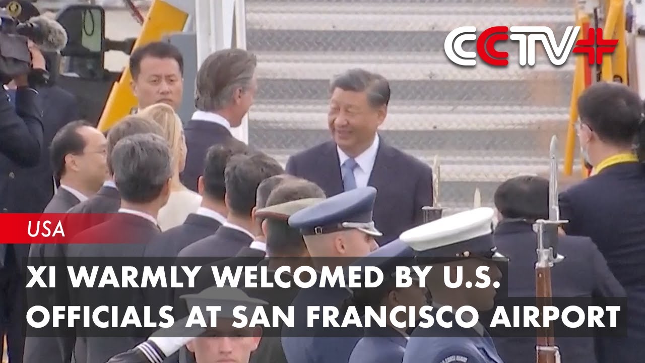 Xi Warmly by U.S. Officials at San Francisco Airport YouTube
