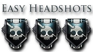 Most Efficient Way to Get Headshots in Call of Duty Black Ops 2 (Gold/Diamond Camo)
