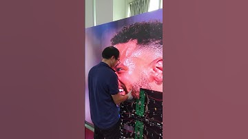 Step-by-Step LED Module Installation #ledpanelrepair #leddisplay #led #ledscreen #ledvideowall