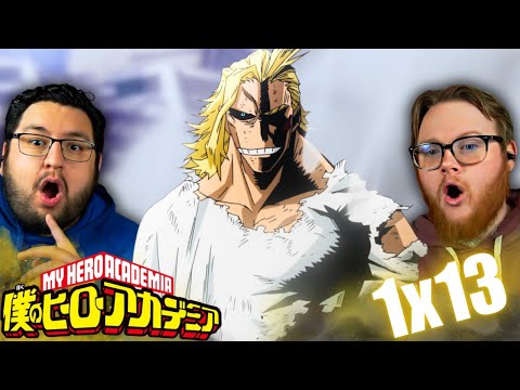 SEASON FINALE | My Hero Academia S1 Episode 13 | REACTION