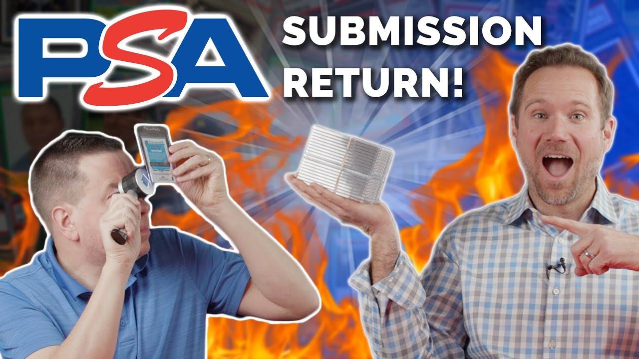 PSA Sports Card Submission Return!🔥Grading Expert Reveals How To Get PSA GEM MINT 10 Grades💥