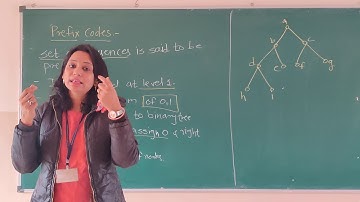 DM- Discrete Mathematics-SE CSE-IT- Prefix Codes