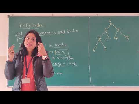 DM- Discrete Mathematics-SE CSE-IT- Prefix Codes