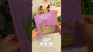 Relaxing coloring Cozy Cats Stress Relief Coloring Book