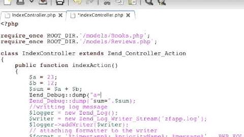 The Zend Framework Zend Debug Component