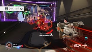 Overwatch: Origins Edition Sombra Power Outage achievement/trophy.