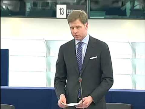 Philip Claeys in Europees Parlement over voortzett...