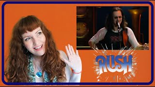 Redhead Reaction to Rush - Stick it Out - Time Machine Tour - Cleveland 2011, With lyrics (CC)