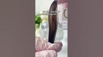 Nhuộm nâu khói sáng nền đen cực chất #shorts