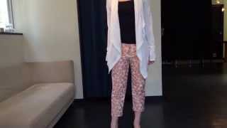 大人の本命！ 働く女性の仕事服  福岡セレクトショップ  Lamina(ラミナ) "ドレープロング カーディガン／drape long cardigan "