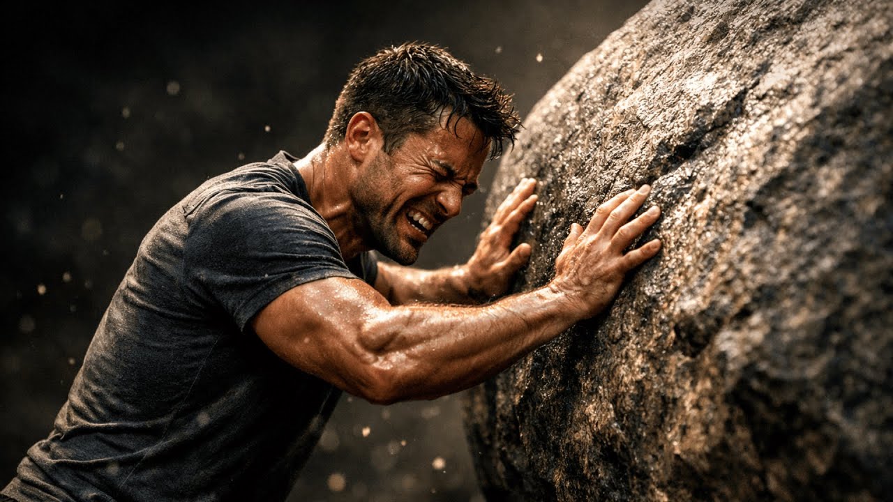 Push the Stone, God Will Move It When the Time Is Right