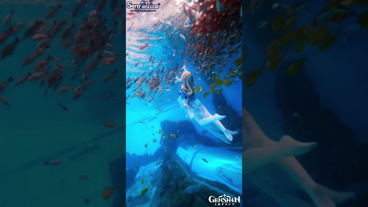【SanyMuCos】Genshin Impact Sangonomiya Kokomi Diving Cosplay