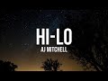 AJ Mitchell Hi Lo Lyrics mp3