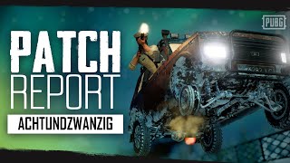 Season 3 - Patch-Report 28 | PUBG DE