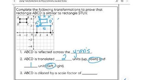 Proving Figures are Similar Using Transformations