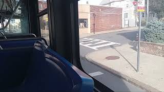 Riding MBTA Route 106 From Wellington-Malden Center. 2006 New Flyer D40LF 0608. 11-17-2023