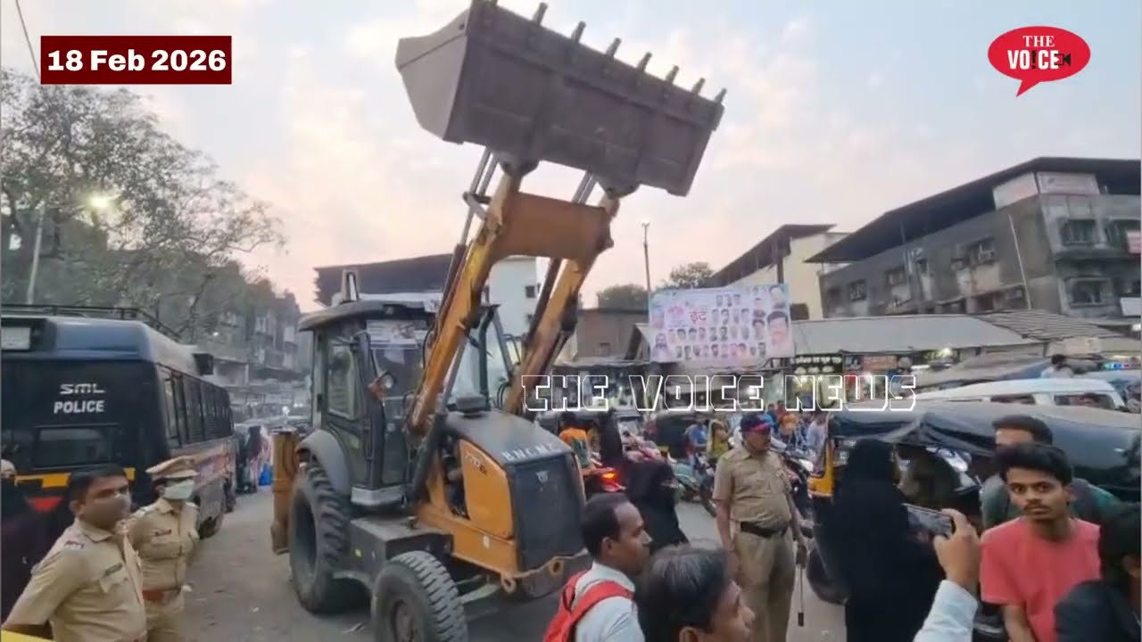 Bhiwandi ke Teen Batti Market mei Manpa Adhikari ne ki todak karwahi || gusse mein nazar aaye ||