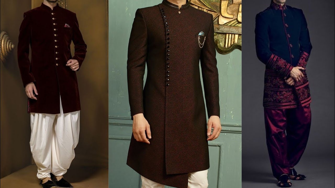 Stylish Designer Sherwani For Men's 2019 Design | Wedding Style Sherwani Design 2019 | New Sherwani