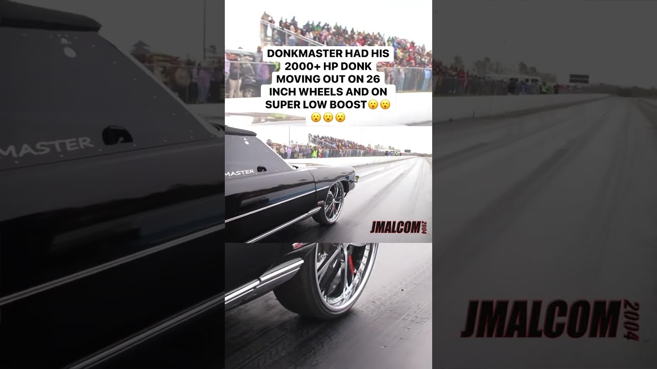 Donkmaster had his 2000+ hp turbo donk rolling at the 1st A** Cuttin of 2k24 event