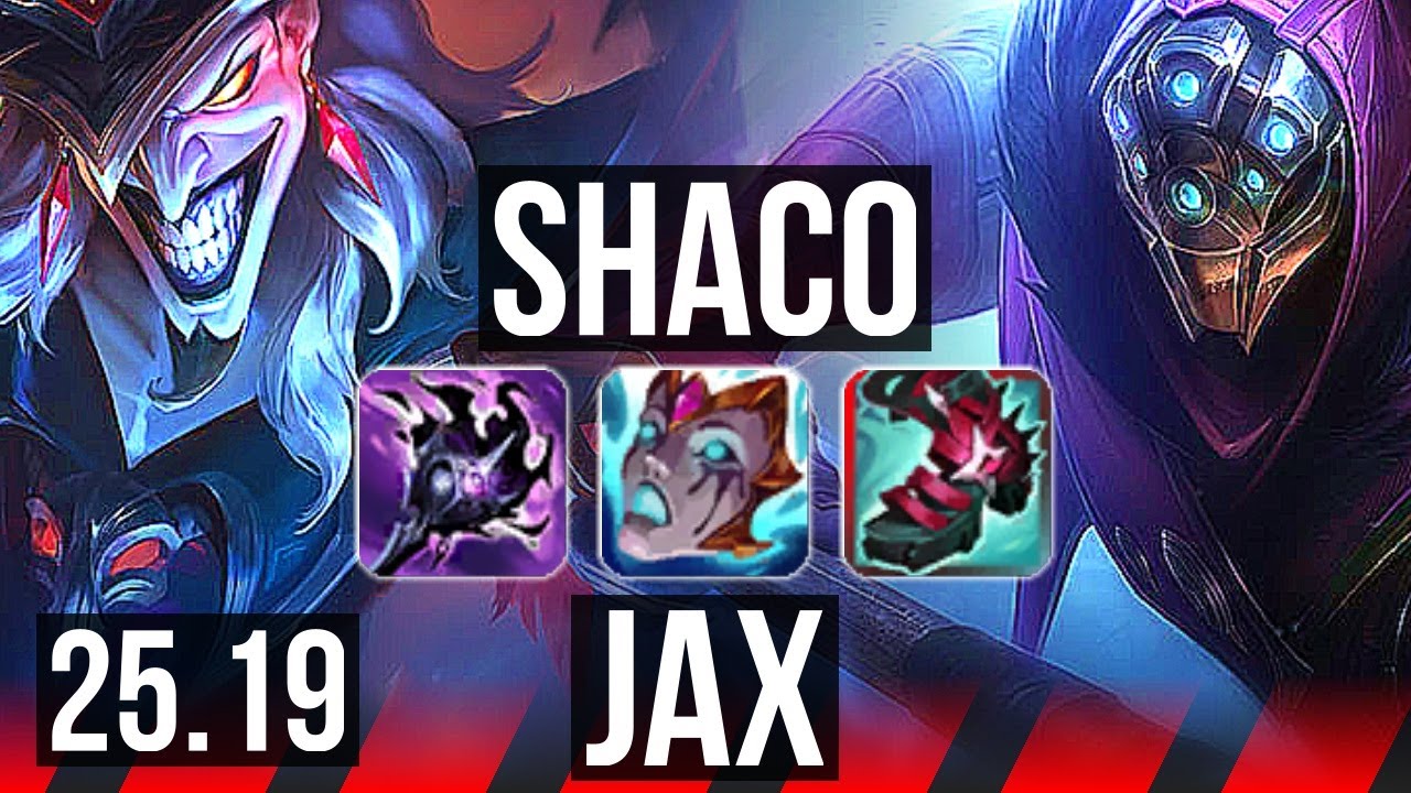 SHACO vs JAX (TOP) | NA Master | 25.19