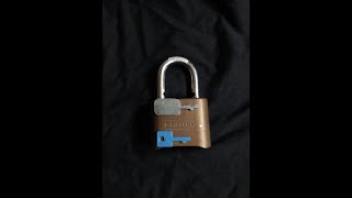 175 Master Combination Lock Reset Key - Fabrication