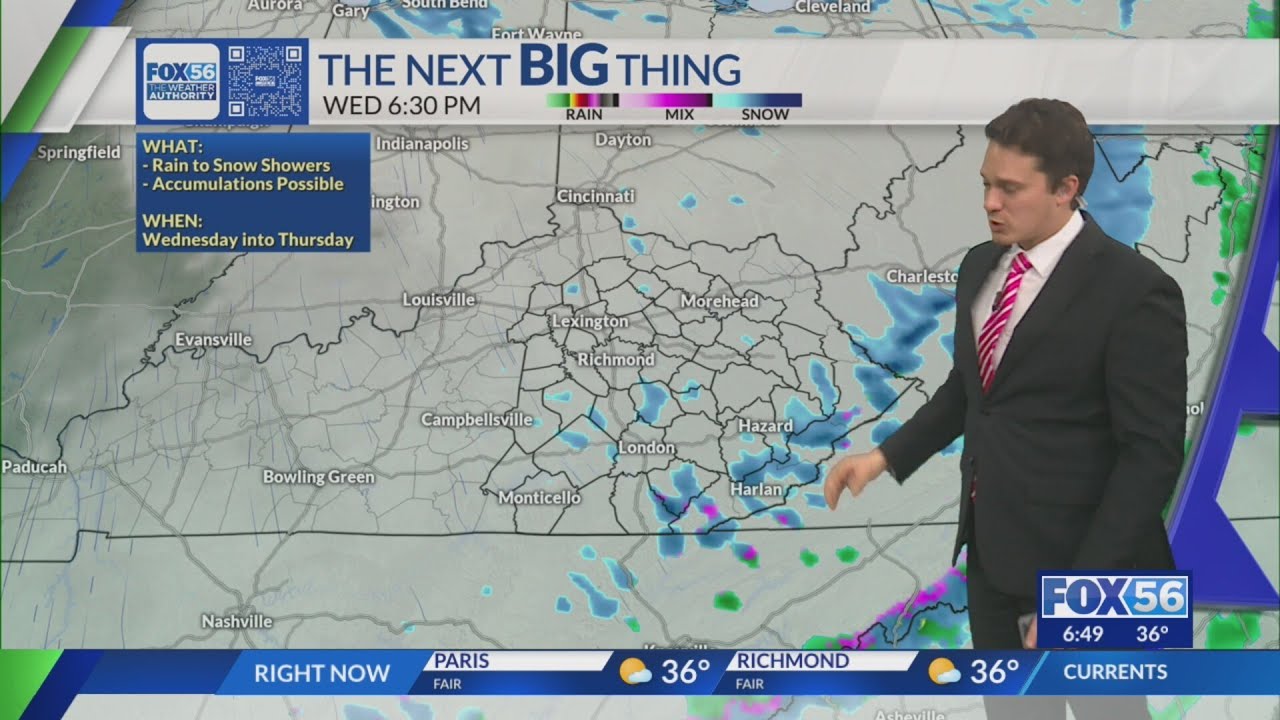 Kentucky weather forecast: 6:30 p.m. 1/12/2026