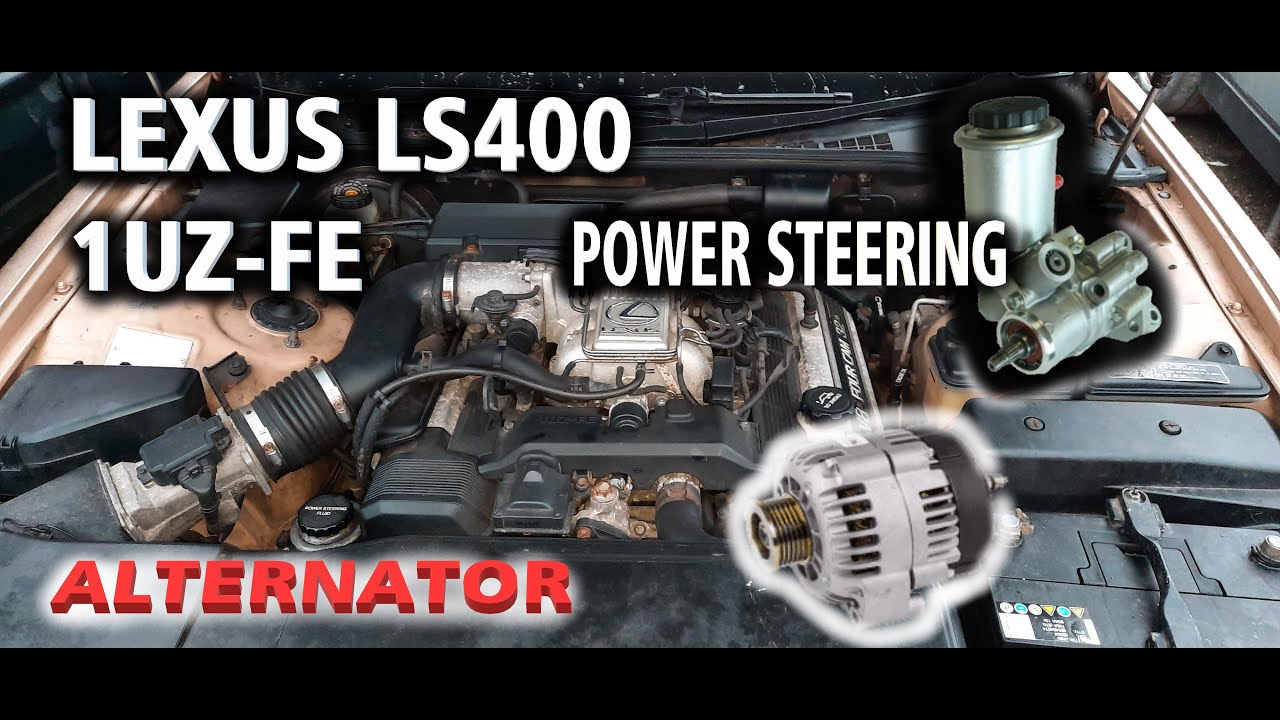 LEXUS LS400 ALTERNATOR [EN-subtitles] - YouTube