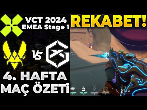 Team Vitality vs GIANTX MAÇ ÖZETİ | VALORANT 2024 EMEA Stage 1 - 4. HAFTA