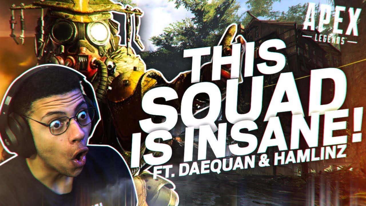 The TSM Squad is INSANE! Apex Legends Battle Royale w/ Daequan & Hamlinz