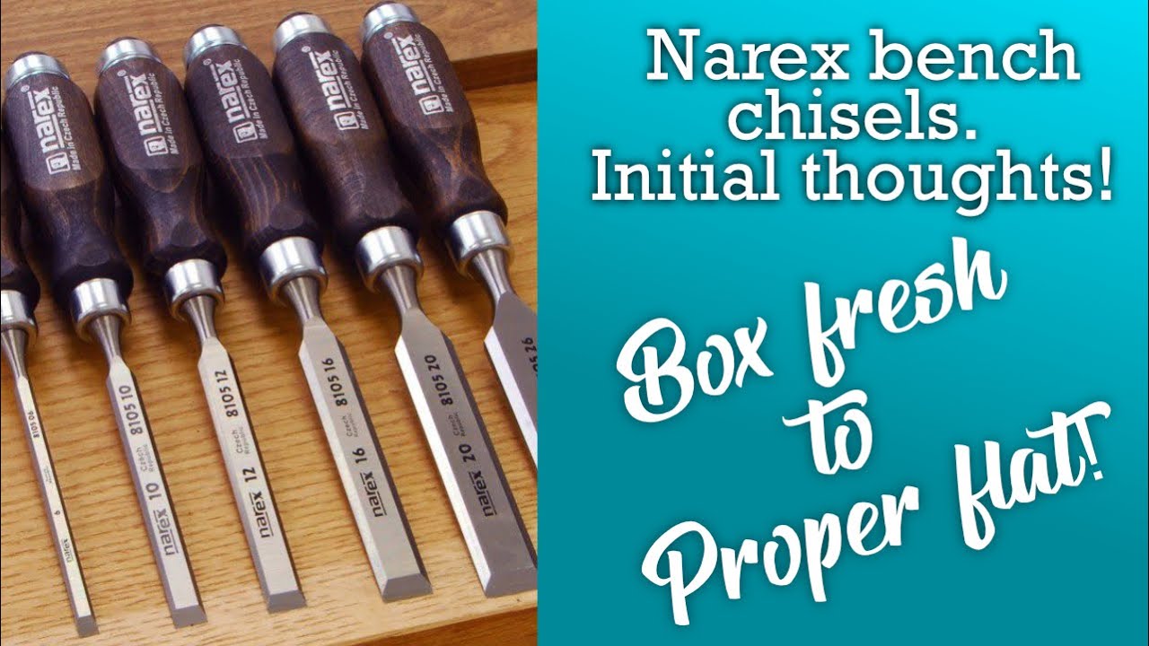 Narex 8105 Bevel Edged Chisel Set of 17