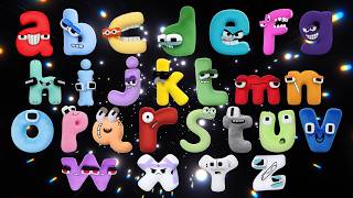 ABC Song for Toddlers  Learn Uppercase &amp; Lowercase Colorful Cute Monster Alphabet Characters Kids