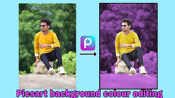 Picsart background colour editing | picsart color change | photo background color | Photo Editing 📸