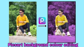 Picsart background colour editing | picsart color change | photo background color | Photo Editing 📸