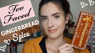 Download Too Faced Gingerbread Spice Palette Swatches Tutorial