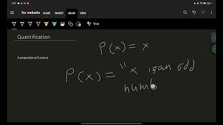Quantification 1