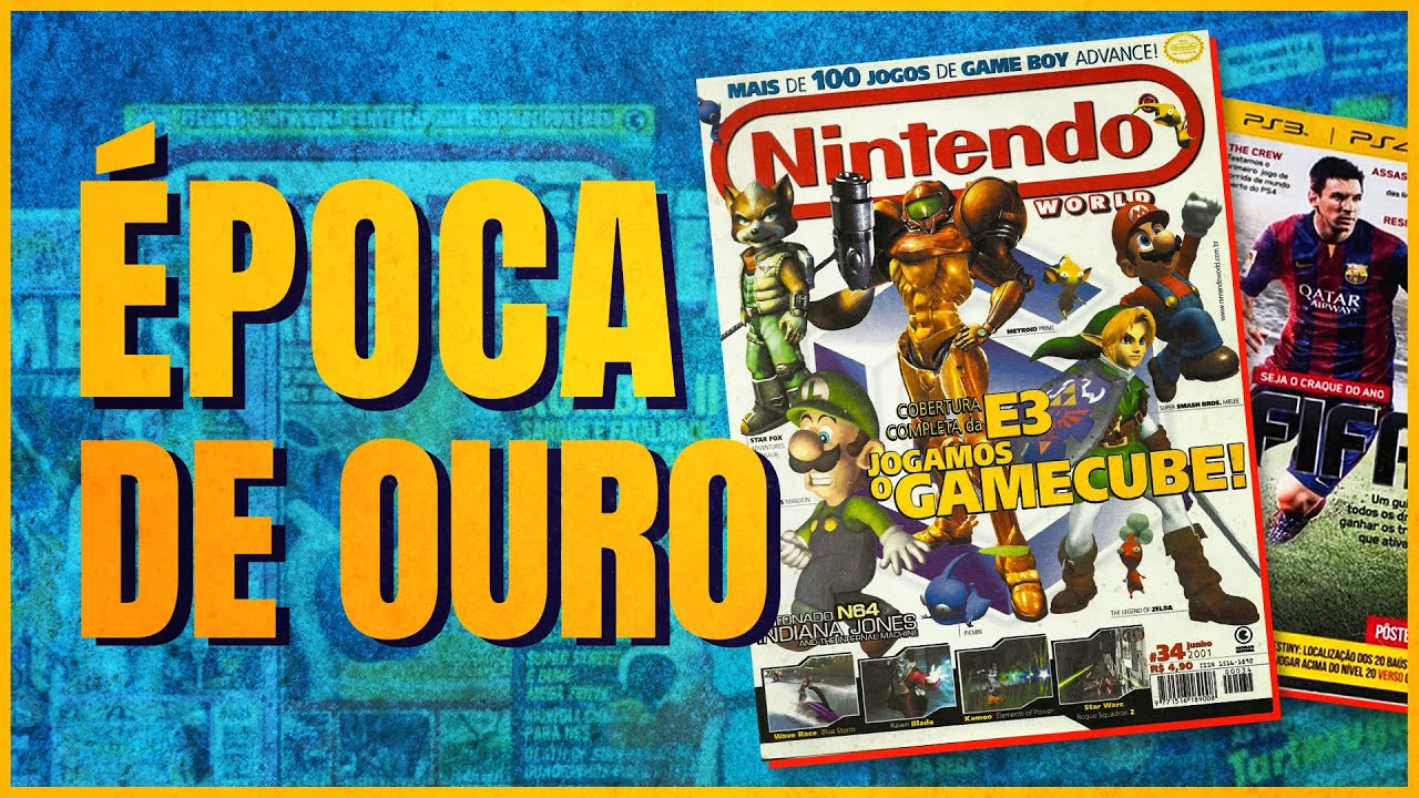 A Época de Ouro das Revistas de Games!