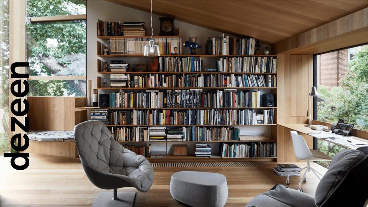 Ten living rooms with statement shelving | One-minute videos | Dezeen